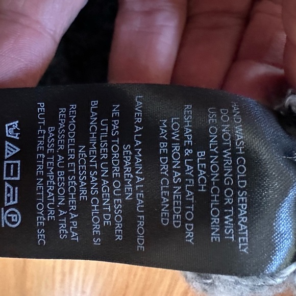 Free People sweater sz S- black & white - Picture 4 of 6